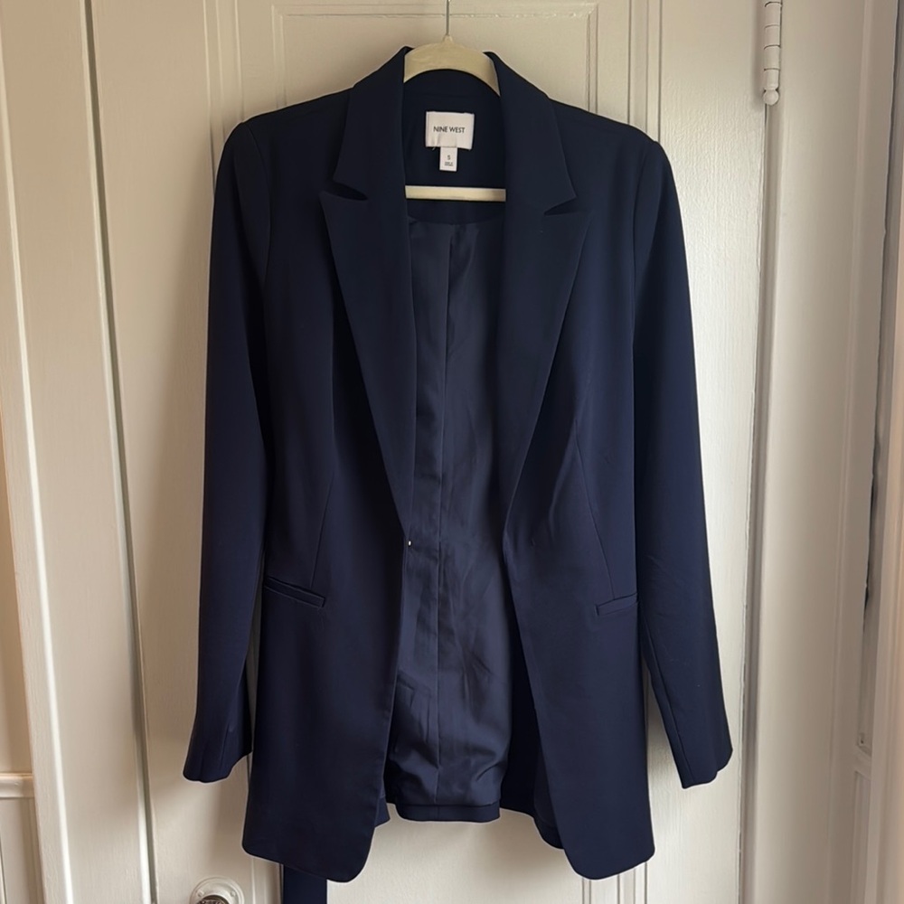 Nine West Women's Navy Blazer